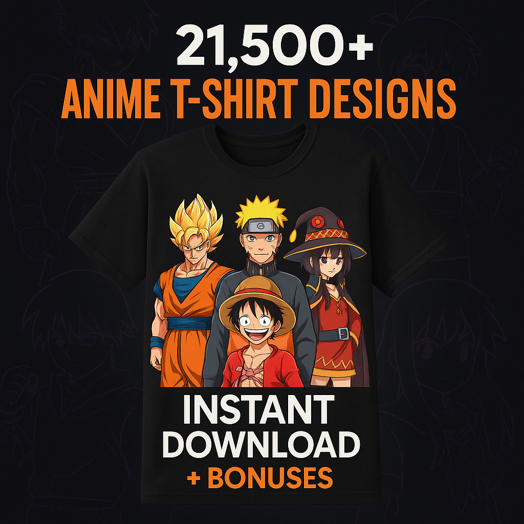 T-shirt Design Mega Bundle – 21,500+ Files + Bonus Packs