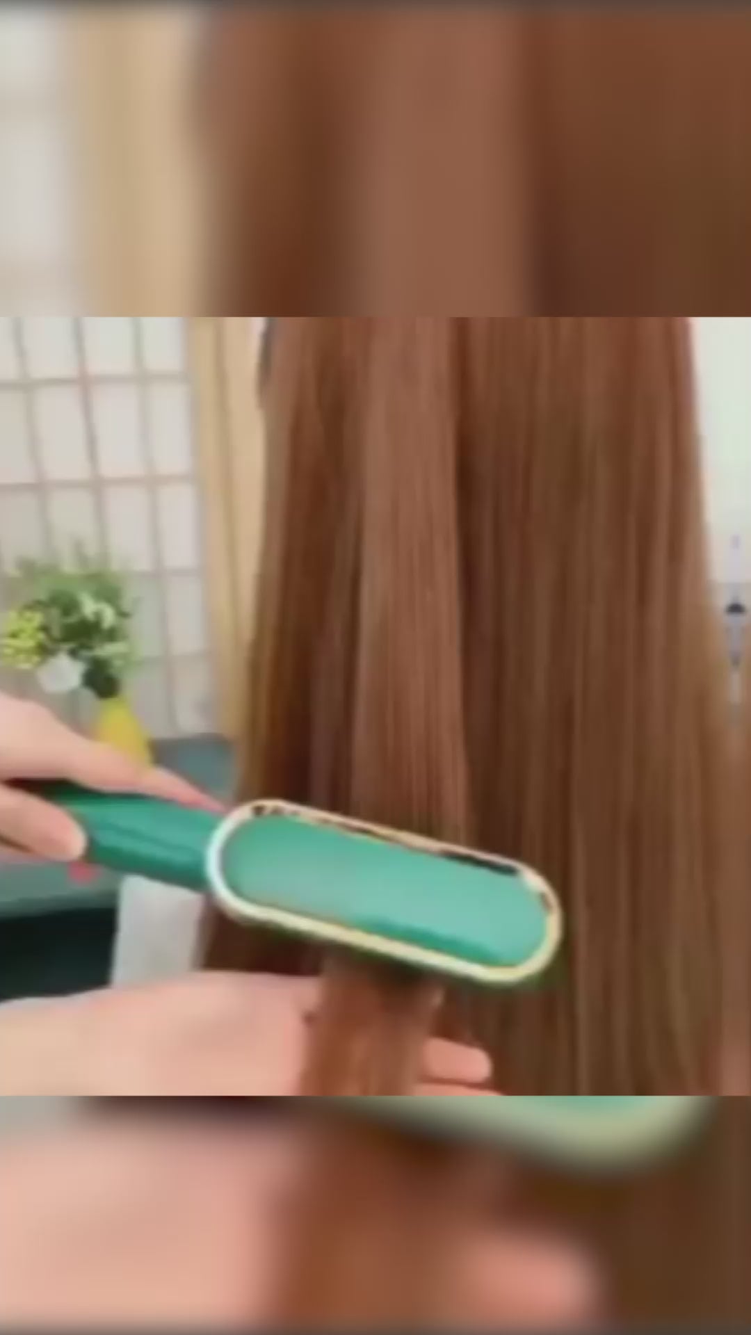 Hair Straightener Comb for Women & Men, Hair Styler, Straightener Machine Brush/PTC Heating Electric Straightener